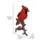 Show in main carousel: Hi-Line Gift 8.25-in Cardinal On Branch Outdoor Decor slide 5 of 5