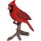 Show in main carousel: Hi-Line Gift 8.25-in Cardinal On Branch Outdoor Decor slide 3 of 5