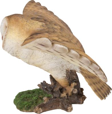 Show full view: Hi-Line Gift 9.06-in Barn Owl Flying Statue Outdoor Decor slide 3 of 8