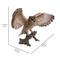 Show in main carousel: Hi-Line Gift 13-in Eagle Owl On Branch with Wings Out Outdoor Decor slide 7 of 7