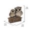Show in main carousel: Hi-Line Gift 6.3-in Mother & Baby Owl Welcome Sign Outdoor Decor slide 7 of 8