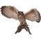 Show in main carousel: Hi-Line Gift 13-in Eagle Owl On Branch with Wings Out Outdoor Decor slide 2 of 7