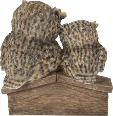 Show full view: Hi-Line Gift 6.3-in Mother & Baby Owl Welcome Sign Outdoor Decor slide 4 of 8