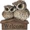 Show in main carousel: Hi-Line Gift 6.3-in Mother & Baby Owl Welcome Sign Outdoor Decor slide 2 of 8