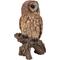 Show in main carousel: Hi-Line Gift 12.4-in Brown Owl On Stump Outdoor Decor slide 4 of 7