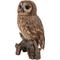 Show in main carousel: Hi-Line Gift 12.4-in Brown Owl On Stump Outdoor Decor slide 3 of 7