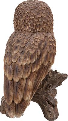 Show full view: Hi-Line Gift 12.4-in Brown Owl On Stump Outdoor Decor slide 5 of 7
