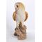 Show in main carousel: Hi-Line Gift 14-in Barn Owl On Branch Statue Outdoor Decor slide 3 of 6