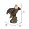 Show in main carousel: Hi-Line Gift 8.27-in Motion Activated Singing Eagle Outdoor Decor slide 6 of 9