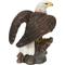 Show in main carousel: Hi-Line Gift 8.27-in Motion Activated Singing Eagle Outdoor Decor slide 4 of 9