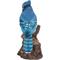 Show in main carousel: Hi-Line Gift 6.5-in Motion Activated Singing Blue Jay Standing On Stump Outdoor Decor slide 5 of 9