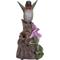Show in main carousel: Hi-Line Gift 5.91-in Motion Activated Singing Hummingbird On Foxglove Outdoor Decor slide 1 of 9