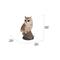Show in main carousel: Hi-Line Gift 6.42-in Motion Activated Singing Long Eared Owlet Standing On Stump Outdoor Decor slide 7 of 8