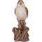 Show in main carousel: Hi-Line Gift 6.38-in Motion Activated Singing Nightingale Standing On Stump Outdoor Decor slide 3 of 9
