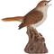Show in main carousel: Hi-Line Gift 6.38-in Motion Activated Singing Nightingale Standing On Stump Outdoor Decor slide 2 of 9
