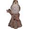 Show in main carousel: Hi-Line Gift 5.31-in Motion Activated Singing Troglodyte Standing On Stump Outdoor Decor slide 2 of 9