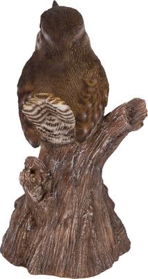 Show full view: Hi-Line Gift 5.31-in Motion Activated Singing Troglodyte Standing On Stump Outdoor Decor slide 4 of 9