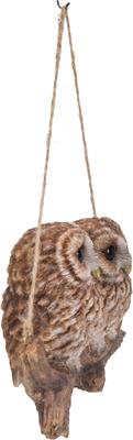 Show full view: Hi-Line Gift 4.72-in Hanging Baby Owlets On A Branch Outdoor Decor slide 3 of 7