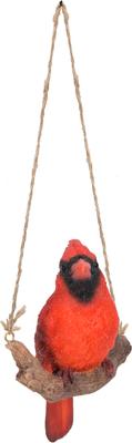 Show full view: Hi-Line Gift 5.91-in Hanging Cardinal On A Branch Outdoor Decor slide 2 of 9