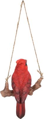 Show full view: Hi-Line Gift 5.91-in Hanging Cardinal On A Branch Outdoor Decor slide 4 of 9