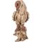 Show in main carousel: Hi-Line Gift 13-in Driftwood Barn Owl On Stump Statue Outdoor Decor slide 3 of 9