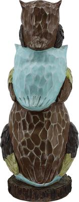 Show full view: Hi-Line Gift 30.1-in Stacked Owls Outdoor Decor slide 5 of 9