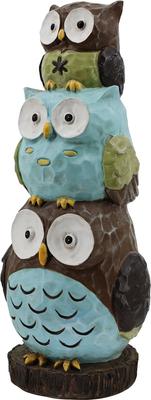 Show full view: Hi-Line Gift 30.1-in Stacked Owls Outdoor Decor slide 7 of 9