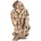 Show in main carousel: Hi-Line Gift 13.7-in Driftwood Eagle Owl On Stump Statue Outdoor Decor slide 4 of 9