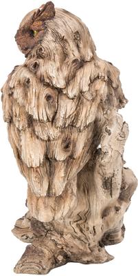 Show full view: Hi-Line Gift 13.7-in Driftwood Eagle Owl On Stump Statue Outdoor Decor slide 4 of 9