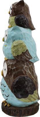 Show full view: Hi-Line Gift 30.1-in Stacked Owls Outdoor Decor slide 6 of 9