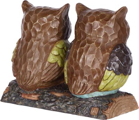 Show full view: Hi-Line Gift 10.38-in Owl Couple with Welcome Sign Outdoor Decor slide 9 of 9