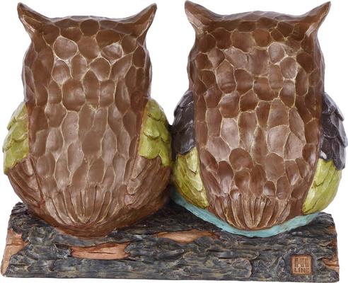 Show full view: Hi-Line Gift 10.38-in Owl Couple with Welcome Sign Outdoor Decor slide 8 of 9