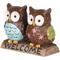 Show in main carousel: Hi-Line Gift 10.38-in Owl Couple with Welcome Sign Outdoor Decor slide 5 of 9