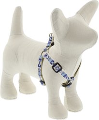 LupinePet MicroBatch Limited Edition Adjustable Step In Dog Harness, Fair Isle, Small: 12 to 18-in chest girth, 1/2-in wide