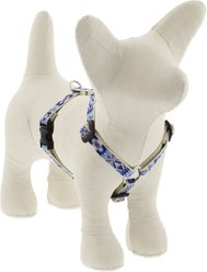 LupinePet MicroBatch Limited Edition Adjustable Dog Harness, Fair Isle, Small: 12 to 20-in chest girth, 1/2-in wide