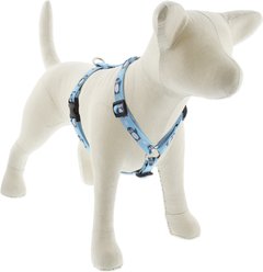 LupinePet MicroBatch Limited Edition Adjustable Dog Harness, Penguin Party, Large: 20 to 32-in chest girth, 3/4-in wide