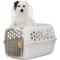 Show in main carousel: SportPet Designs Dog & Cat Travel Kennel, Cream & Gold, 24-in slide 4 of 10