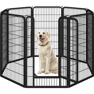 Yaheetech Yaheetech Metal Dog Playpen, 8-Panel, 47-in