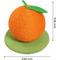 Show in main carousel: NonoPets Fruit Fun Sisal Rope Scratching Ball Cat Toy, Orange slide 2 of 7