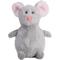 Show in main carousel: Warmies Mouse Plush Dog & Cat Toy, Gray slide 1 of 4
