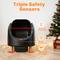 Show in main carousel: Aoruefar Open-Top Smart Self Cleaning Cat Litter Box Bundle, Black slide 7 of 9