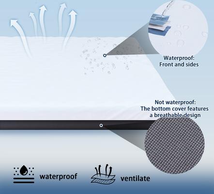 Show full view: LFC PETS Ultra Comfort Memory Foam Dog & Cat Bed with Removable Cover, Grey, Medium slide 8 of 11