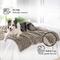 Show in main carousel: MODERN THREADS Water-Resistant Faux Rabbit Fur Ultra-Soft Plush Couch Blanket for Dogs & Cats, Brown, Medium slide 4 of 8