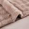 Show in main carousel: MODERN THREADS Water-Resistant Faux Rabbit Fur Ultra-Soft Plush Couch Blanket for Dogs & Cats, Khaki, Medium slide 6 of 7