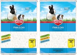 Kaytee Clean & Cozy Small Animal Bedding, 85-L, bundle of 2