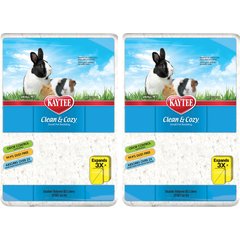 Kaytee Clean & Cozy Small Animal Bedding, 85-L, bundle of 2