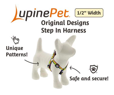 Show full view: LupinePet Nature Inspired Original Design Step In Dog Harness, High Country, Small: 12 to 18-in chest slide 2 of 6