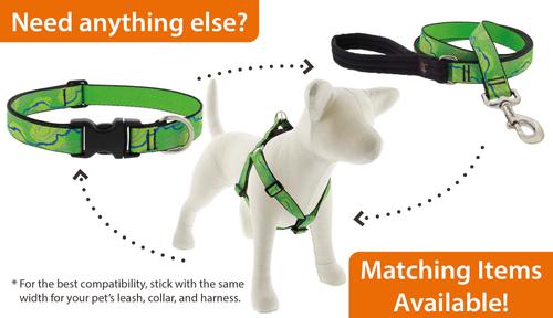Show full view: LupinePet Nature Inspired Original Design Step In Dog Harness, Intervale, Large: 24 to 38-in chest slide 6 of 7