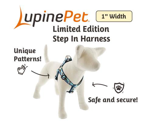 Show full view: LupinePet Nature Inspired Original Design Step In Dog Harness, Puffins, Medium: 19 to 28-in chest slide 2 of 6