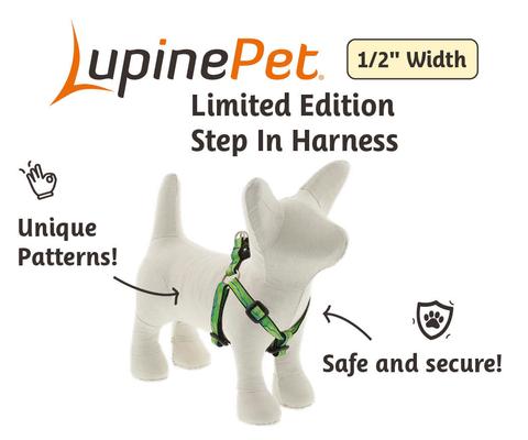 Show full view: LupinePet Nature Inspired Original Design Step In Dog Harness, Intervale, X-Small: 10 to 13-in chest slide 2 of 6